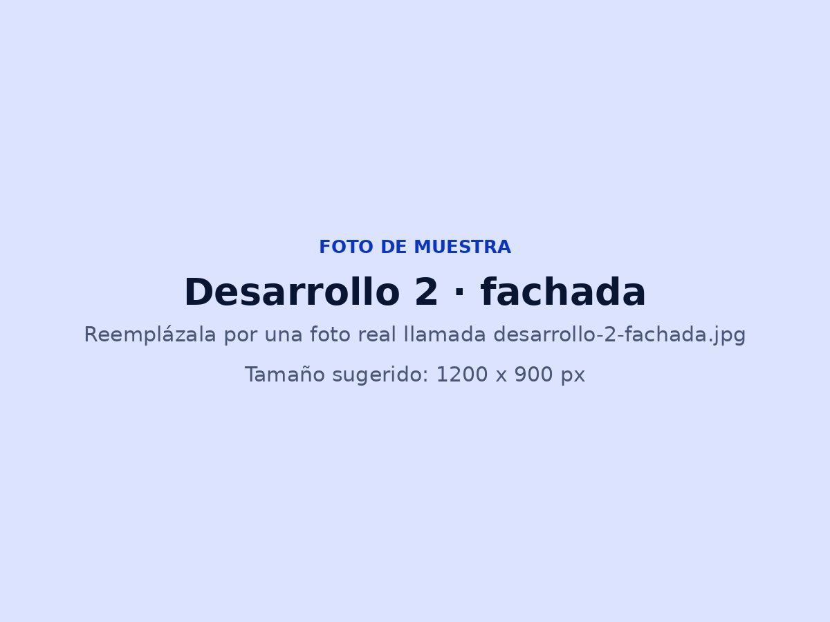 [Nombre del desarrollo]